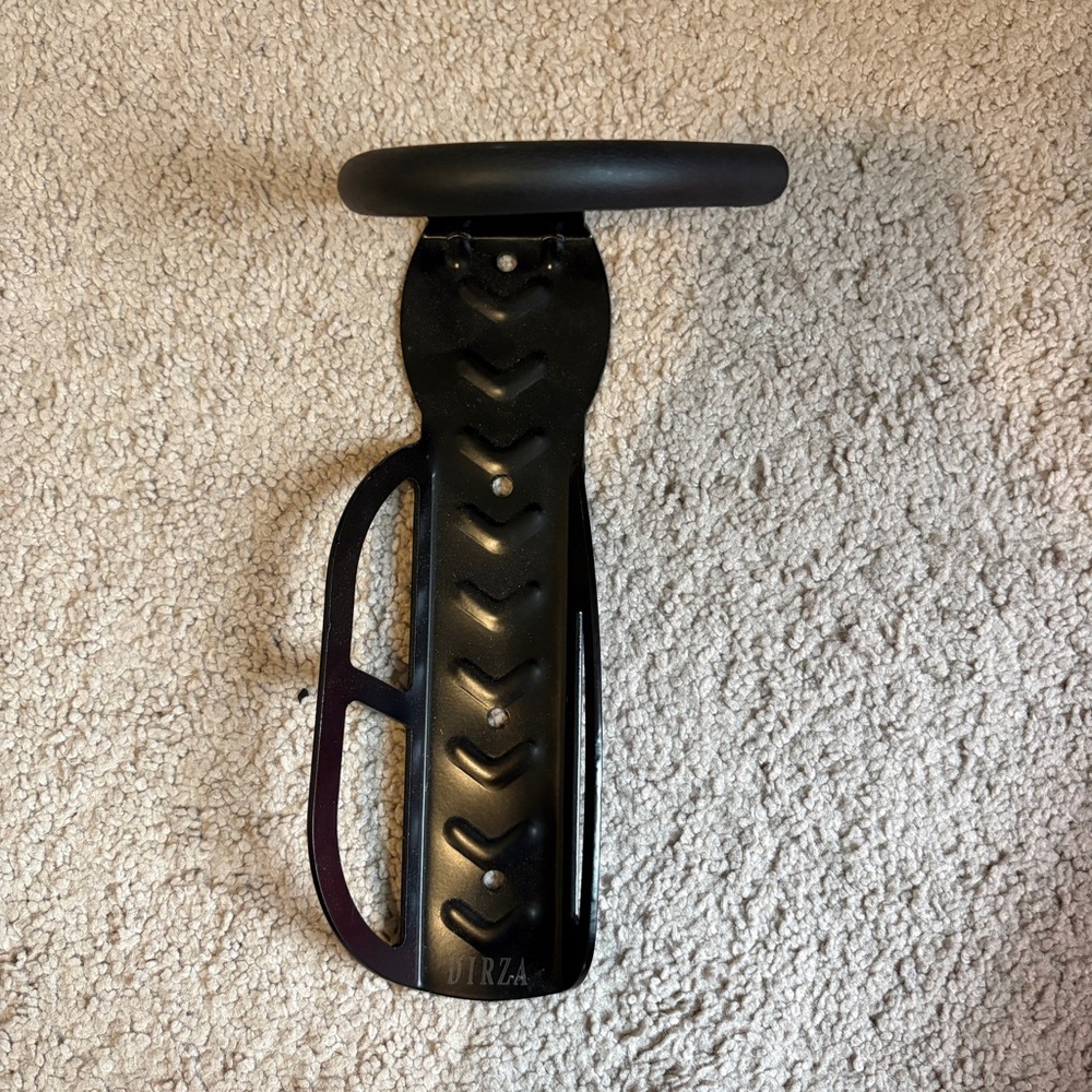 Black Dirza Wall-Mounted Bike Rack